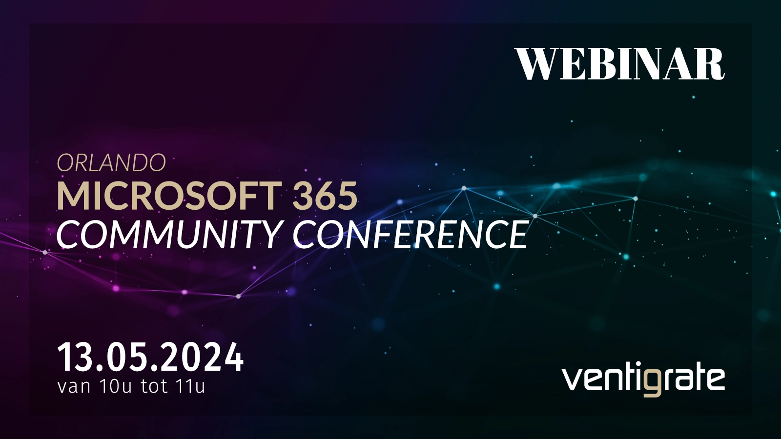 Webinar2024 Microsoft365CommunityConferenceOrlando Banner